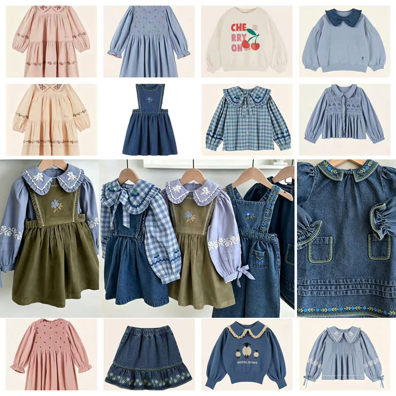 Baby Clothing Sale - 2026年秋先行販売 EMベビーガールズドレス キッズファッションセット 男の子用パンツ 子供服 冬用パーティードレス