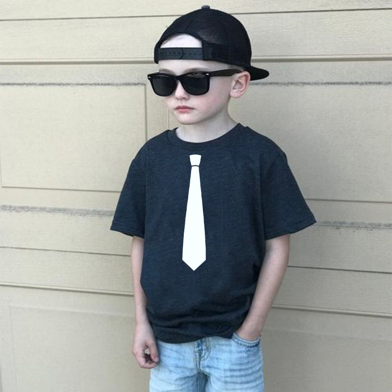 Baby Clothing Unique - 蝶ネクタイプリントの子供用tシャツ,モノクロシャツ,男の子用衣類,男の子へのユニークなギフト