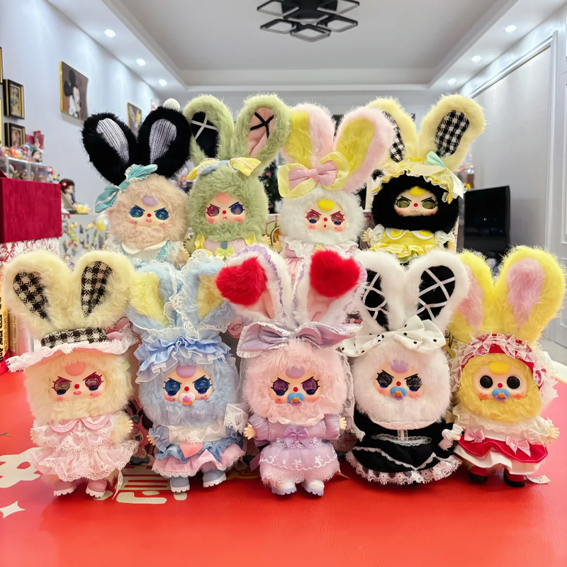 Newborn Gift Set - ベイビースリー ロリータの夢 ミニ100%シリーズ ブラインドボックス バックパックペンダント かわいい人形キーホルダー