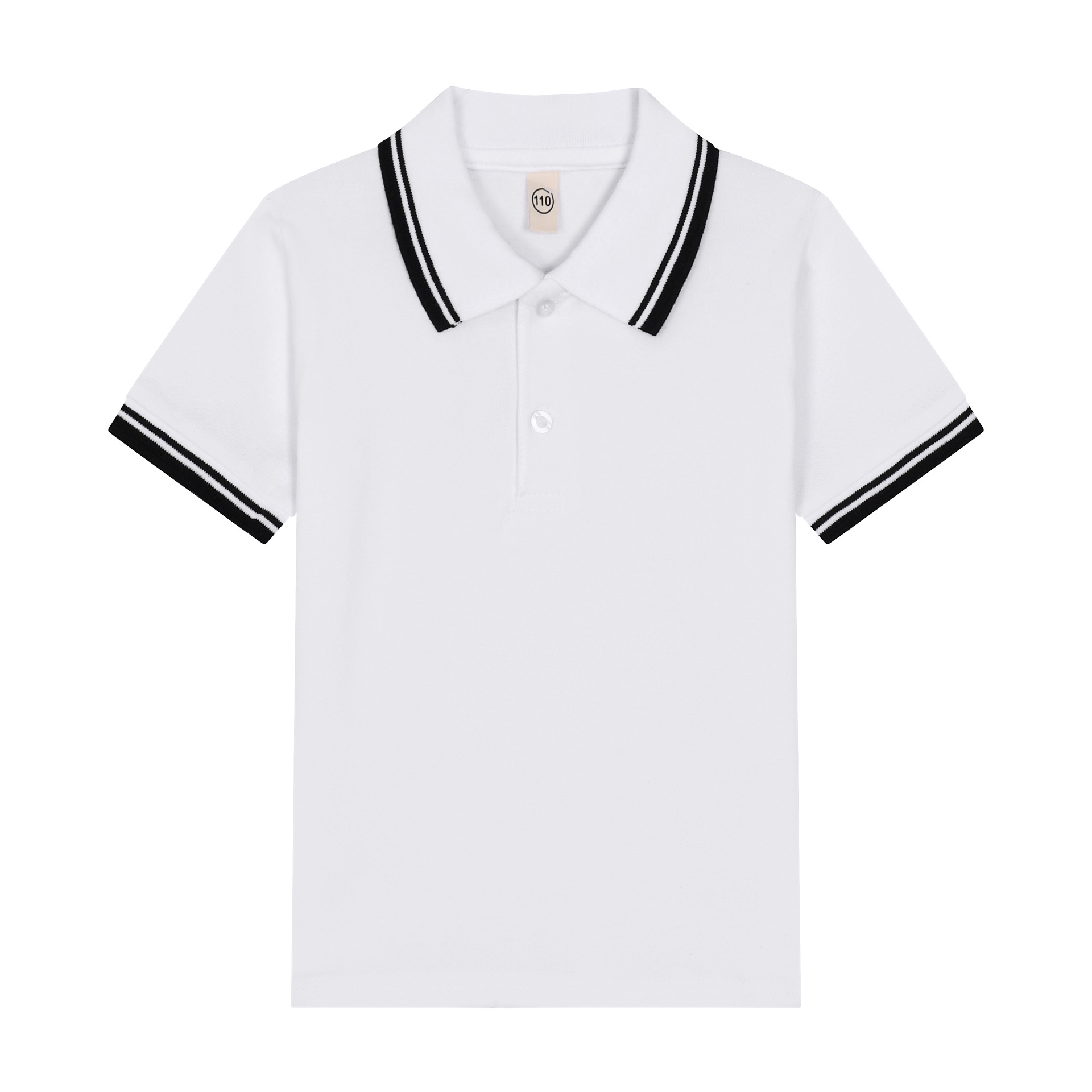 Baby Clothing In Summer - 男の子用ポロシャツ,子供服,かわいい韓国の服,ストライプ,白,青,夏のトップス