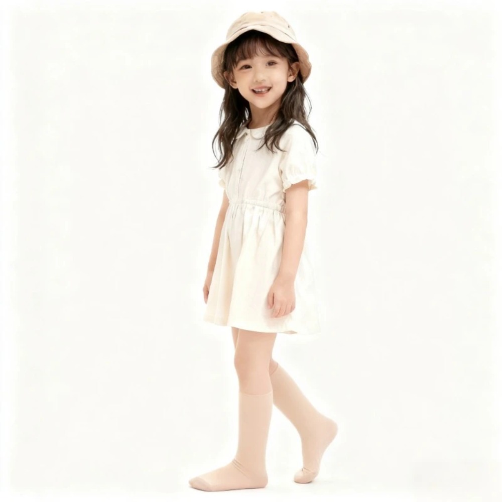 Baby Clothing In Summer - 1 ペア夏バレエタイツ女の子のためのソフト薄型通気性子供レギンスファッション無地タイツストッキングベビー服