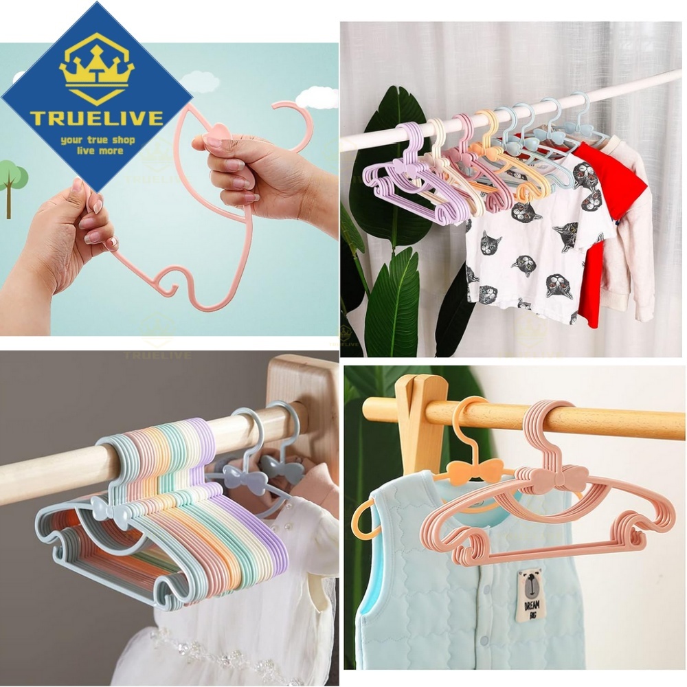 30/20/10/5/1PC ベビー服ラックプラスチックタオ - Baby Clothing Hanging Rack のレビューと価格