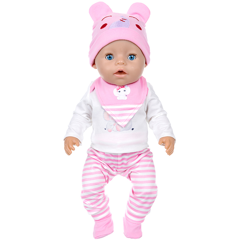 16～18インチ新生児ベビー人形用ドール服セット、ベアージャ - Newborn Gift Set のレビューと価格