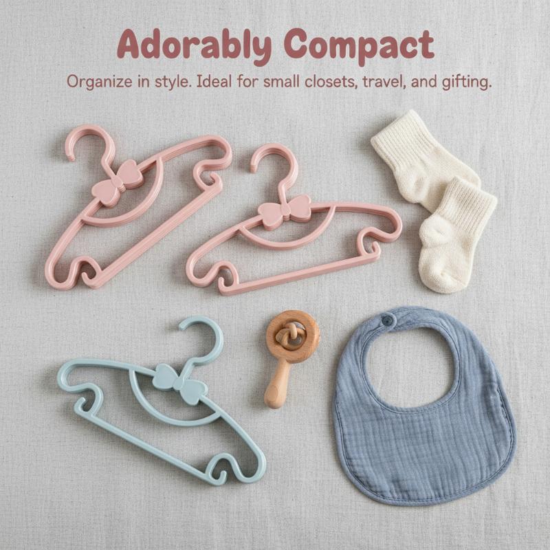12 個ベビーキッズ洋服ハンガーセット耐久性のある滑り止め衣 - Baby Clothing Hanging Rack のレビューと価格