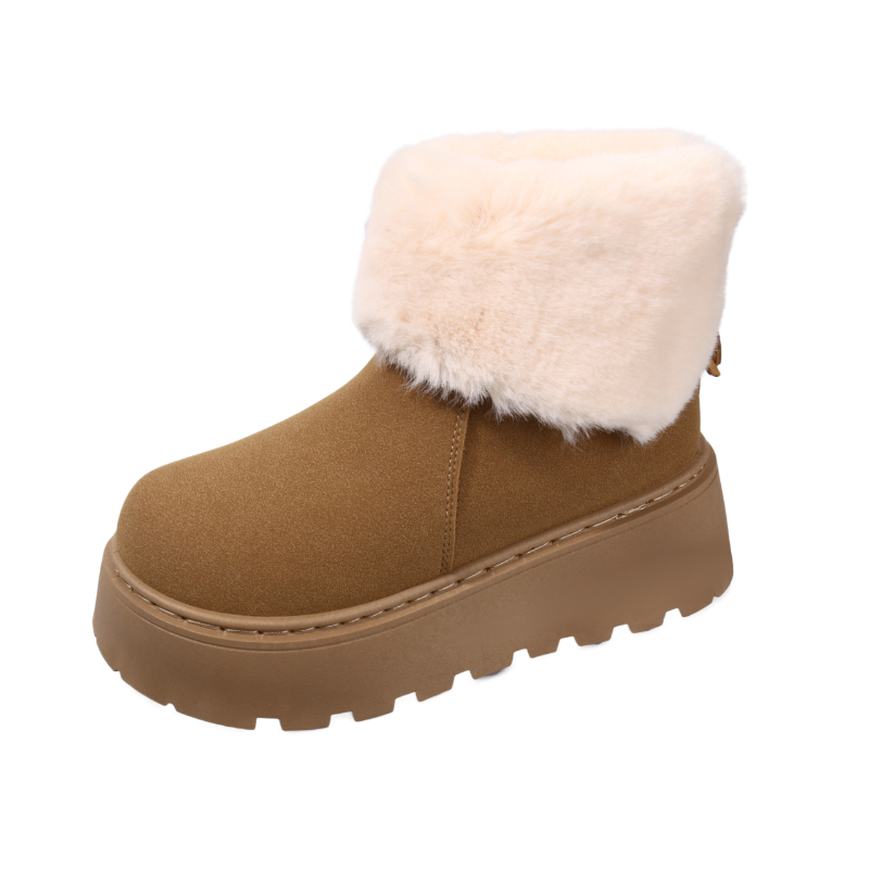 2026年冬用レディースフリース裏地付き滑り止めスノーブーツ - Soft Sole Booties のレビューと価格