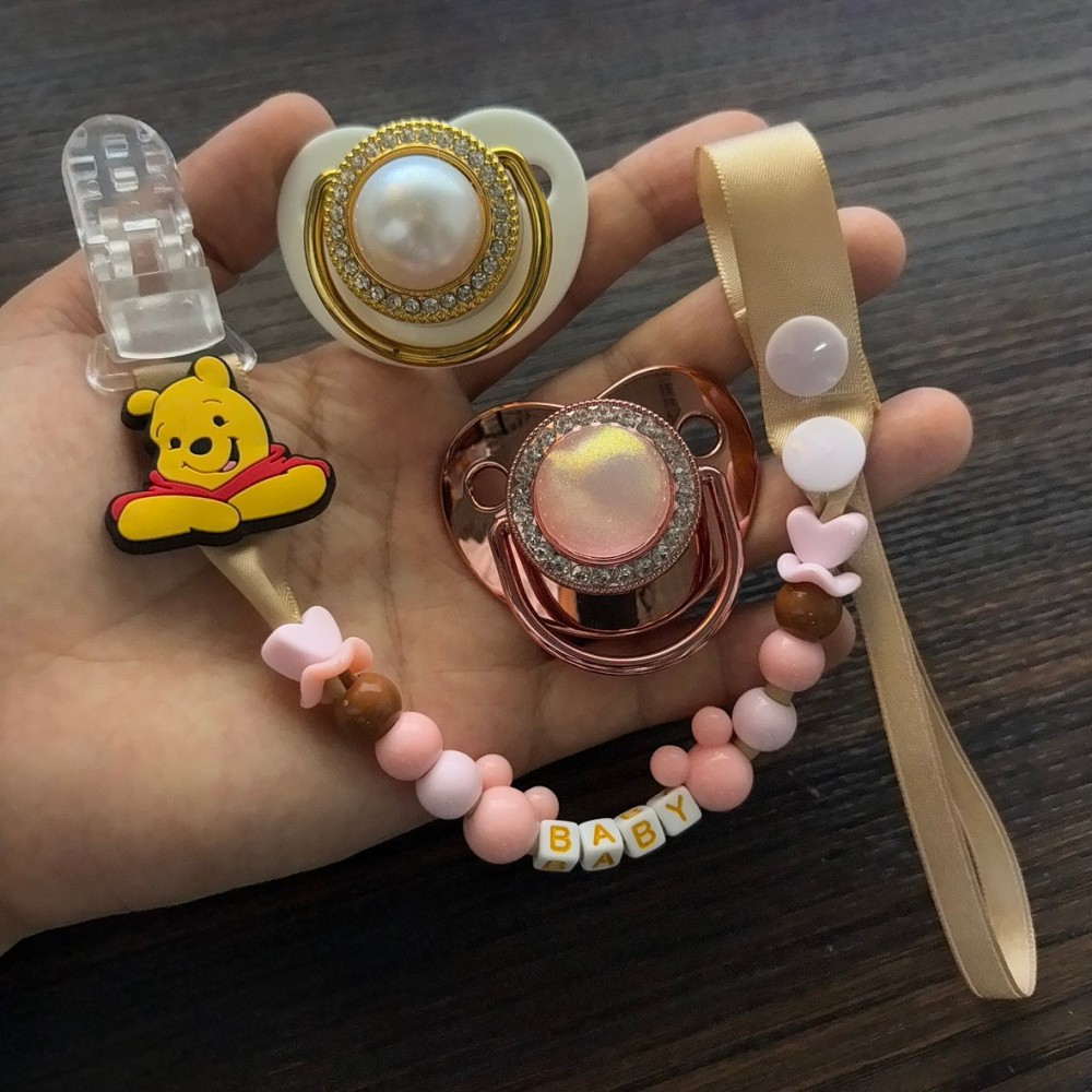 かわいいカワイイ新生児用おしゃぶりクリップ＆おしゃぶりベビー - Newborn Gift Set のレビューと価格