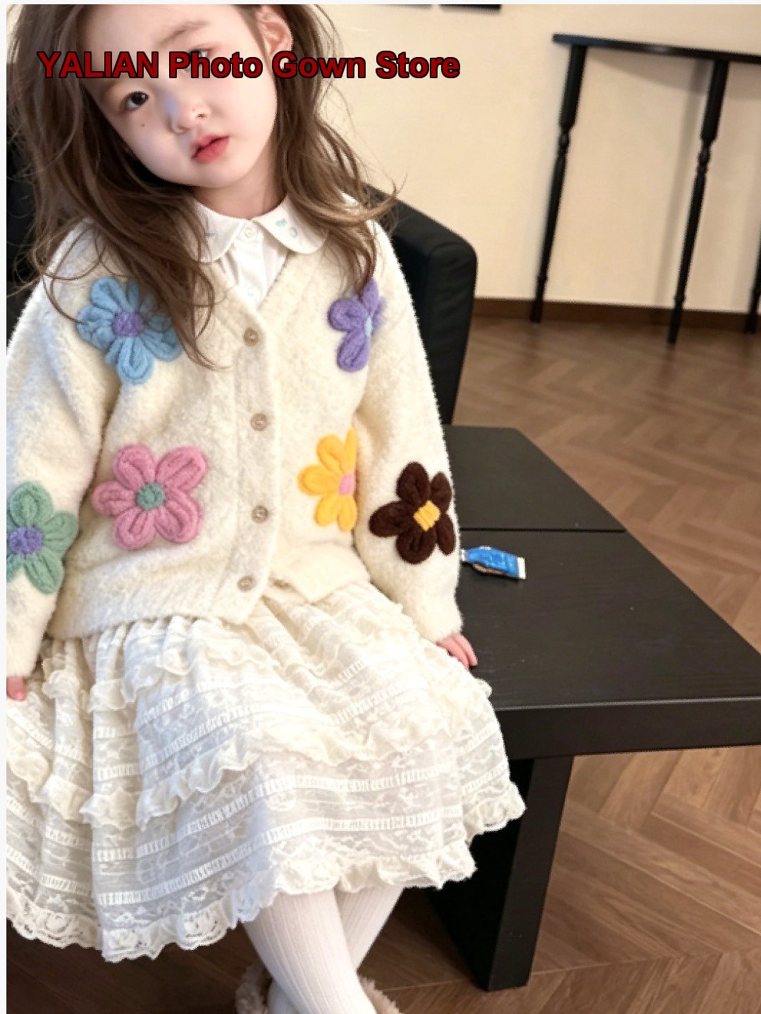 キッズ 2026年秋 女の子用 レイジースタイル ニットコー - Baby Clothing Unique のレビューと価格