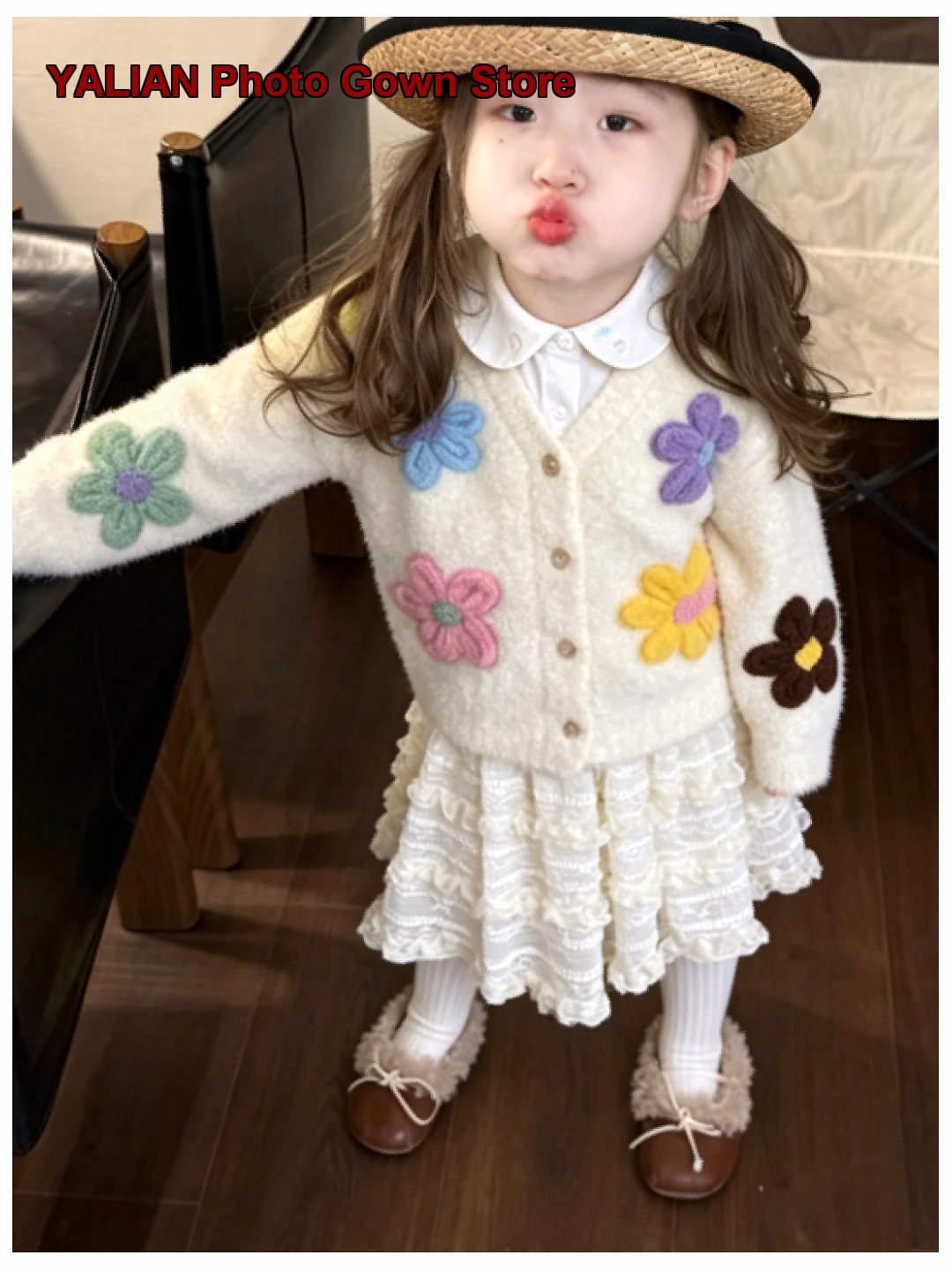キッズ 2026年秋 女の子用 レイジースタイル ニットコー - Baby Clothing Unique のレビューと価格