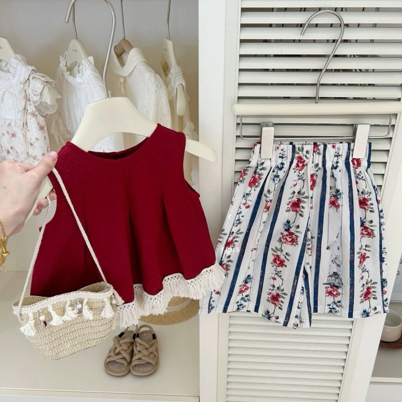 夏の女の子の服装、スタイリッシュなベビー服、子供向けのユニー - Baby Clothing Unique のレビューと価格