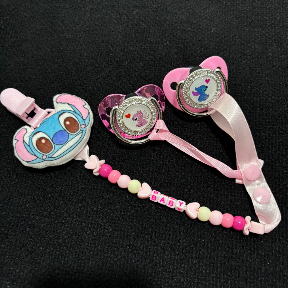 ベビーおしゃぶりクリップ、名前刻印入りシリコン製おしゃぶりホ - Newborn Gift Set のレビューと価格