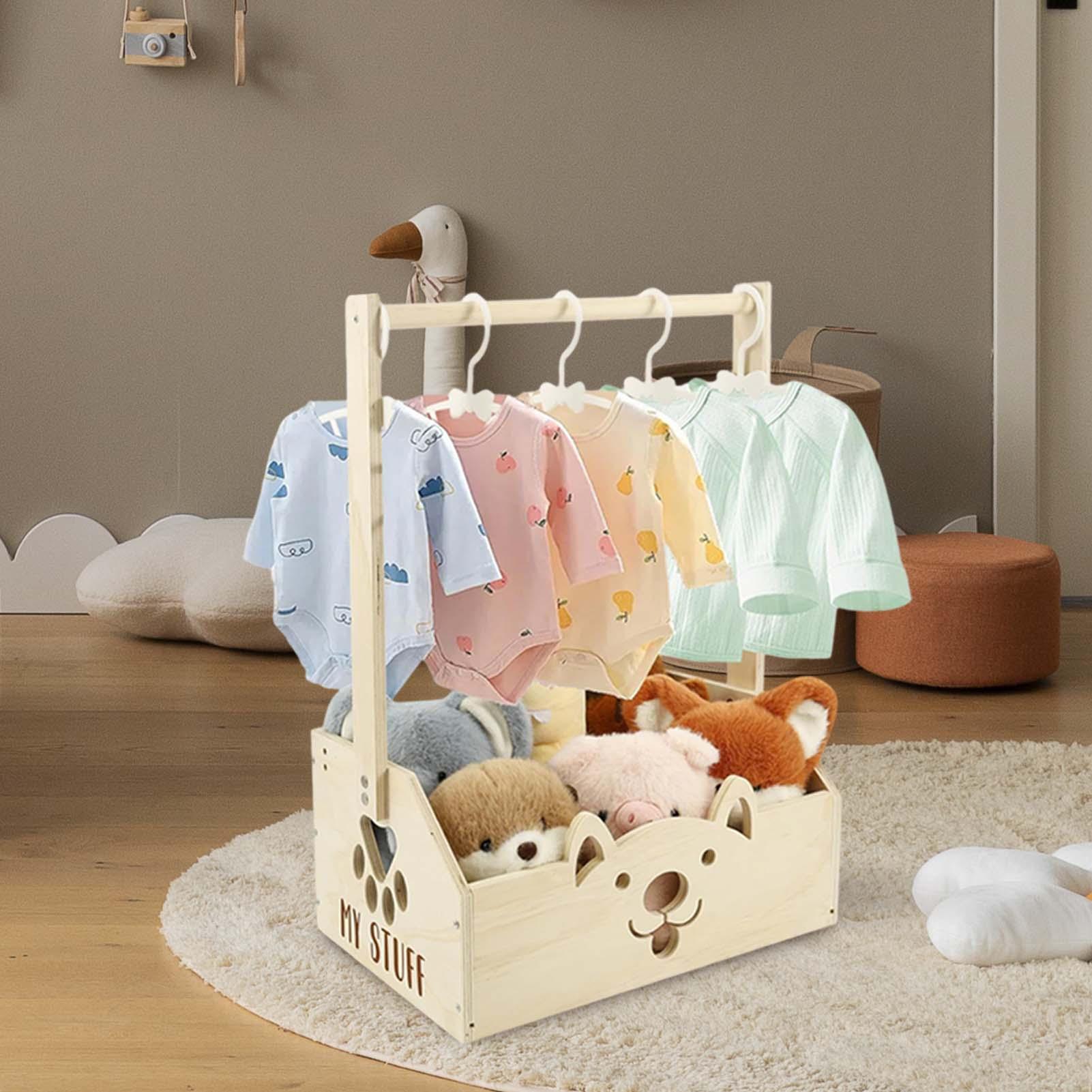 木製収納箱 ベビーベッド シャワー用クローゼット 子供用安全 - Baby Clothing Rental のレビューと価格
