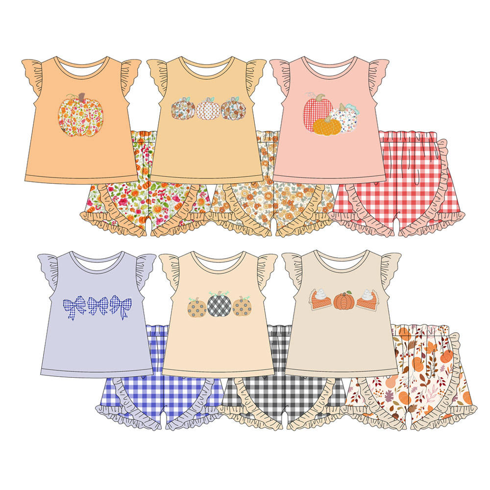 感謝祭ファッションブティックキッズベビーガールズパンプキンフ - Toddler Legging Set のレビューと価格
