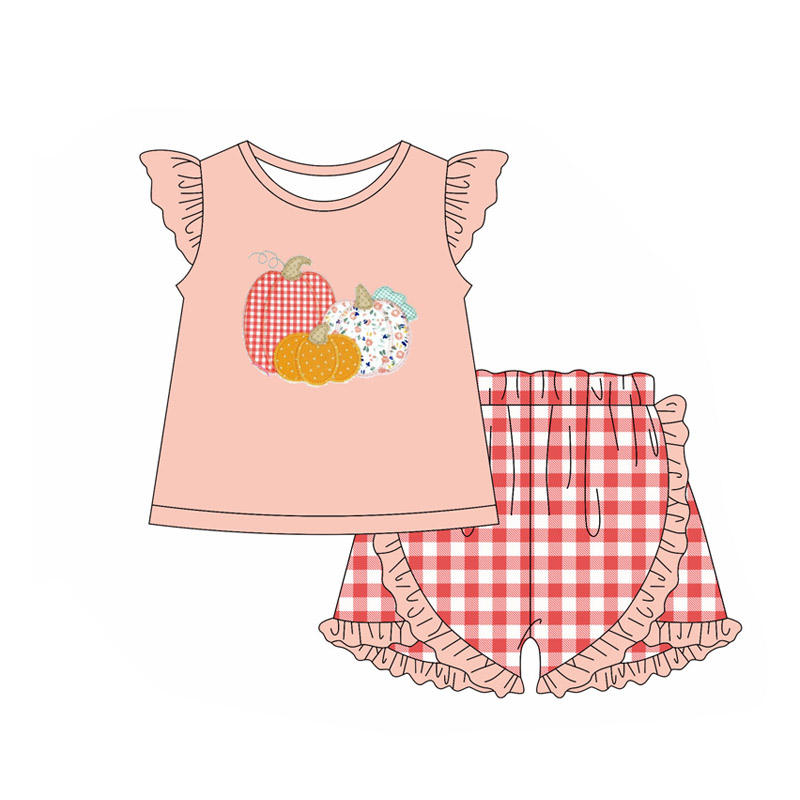 感謝祭ファッションブティックキッズベビーガールズパンプキンフ - Toddler Legging Set のレビューと価格