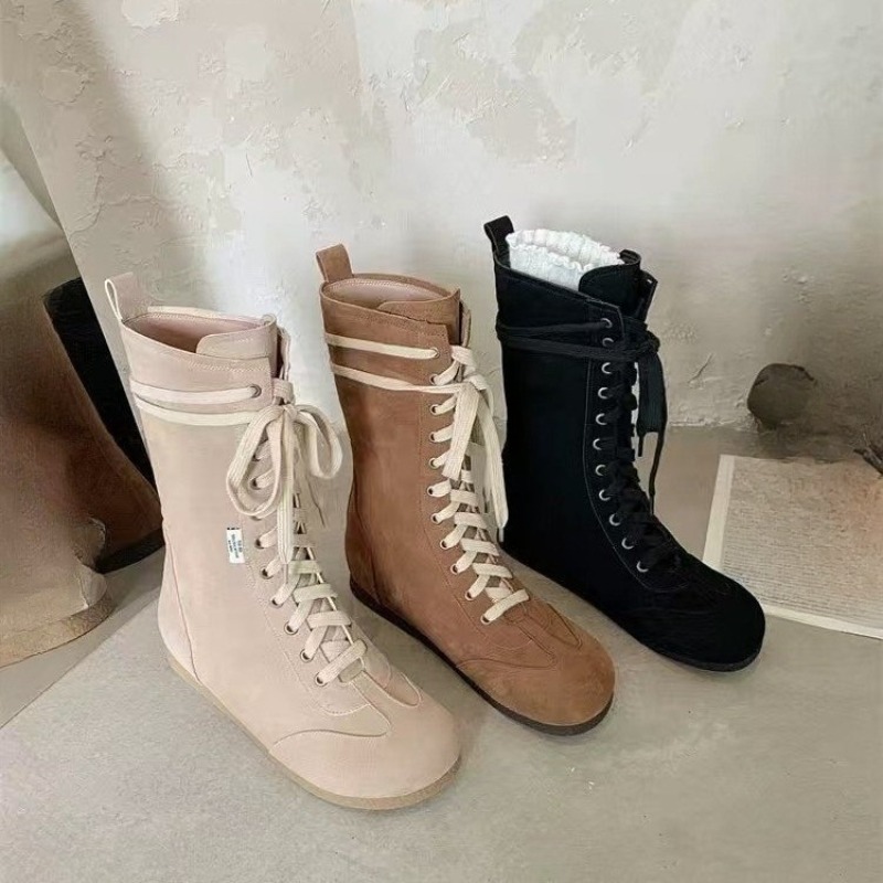 ファッションインサイド ハイヒールブーツ 秋の新作 ラウンド - Soft Sole Booties のレビューと価格