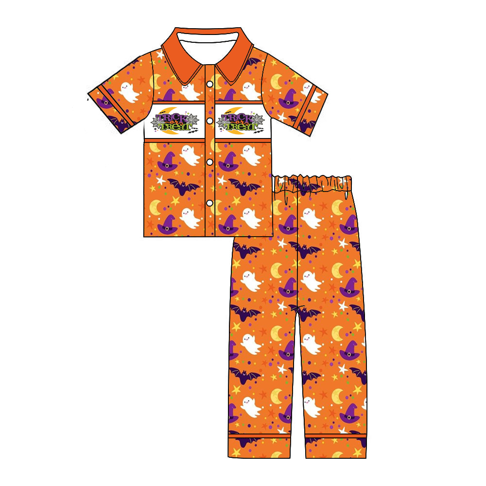 新しいハロウィンブティック子供用スーツ半袖伸縮性バットハット - Toddler Legging Set のレビューと価格