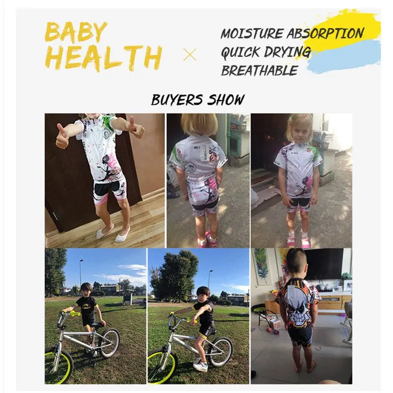 Uae チームベビーサイクリング服秋子供長袖ジャージセットマ - Baby Clothing Sale のレビューと価格