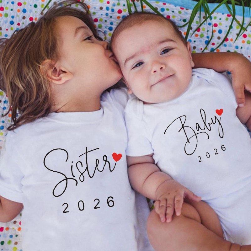 面白い赤ちゃんパパママ 2026 家族お揃い服シンプルな妊娠 - Baby Clothing In Summer のレビューと価格